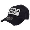 Gorilla Wear Harrison Cap, Black/White, OS