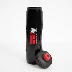 Gorilla Wear Grip Sports Bottle, Black -butik med fitnessudstyr 9919090009.MASTER Gorilla Wear Grip Sports Bottle Black 04 0821