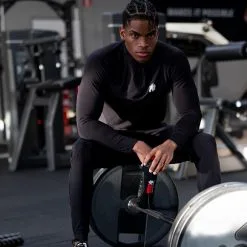 Gorilla Wear Grip Sports Bottle, Black -butik med fitnessudstyr 9919090009.MASTER Gorilla Wear Grip Sports Bottle Black 08 0821