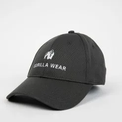 Gorilla Wear Bristol Fitted Cap, Black -butik med fitnessudstyr 9919189909.MASTER Gorilla Wear Bristol Fitted Cap Anthracite 01 0821