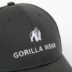 Gorilla Wear Bristol Fitted Cap, Black -butik med fitnessudstyr 9919189909.MASTER Gorilla Wear Bristol Fitted Cap Anthracite 04 0821