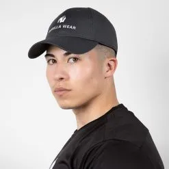 Gorilla Wear Bristol Fitted Cap, Anthracite -butik med fitnessudstyr 9919189909.MASTER Gorilla Wear Bristol Fitted Cap Anthracite 06 0821 2