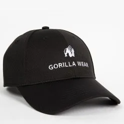 Gorilla Wear Bristol Fitted Cap, Black -butik med fitnessudstyr 9919190009.MASTER Gorilla Wear Bristol Fitted Cap Black 02 0821