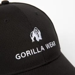 Gorilla Wear Bristol Fitted Cap, Black -butik med fitnessudstyr 9919190009.MASTER Gorilla Wear Bristol Fitted Cap Black 04 0821
