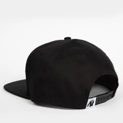Gorilla Wear Ontario Snapback Cap, Grey/Black -butik med fitnessudstyr 9919290009.MASTER Gorilla Wear Ontario Snapback Cap Black 03 0821