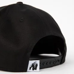 Gorilla Wear Ontario Snapback Cap, Grey/Black -butik med fitnessudstyr 9919290009.MASTER Gorilla Wear Ontario Snapback Cap Black 05 0821