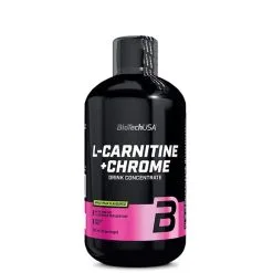 Biotech USA L-Carnitine +Chrome, 500 Ml Orange