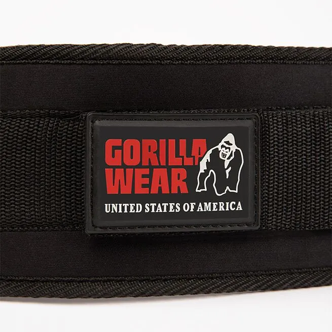 Gorilla Wear Gear 4 Inch Women´s Lifting Belt, Black 5 Gorilla Wear Gear 4 Inch Women´s Lifting Belt, Black - Billede 5