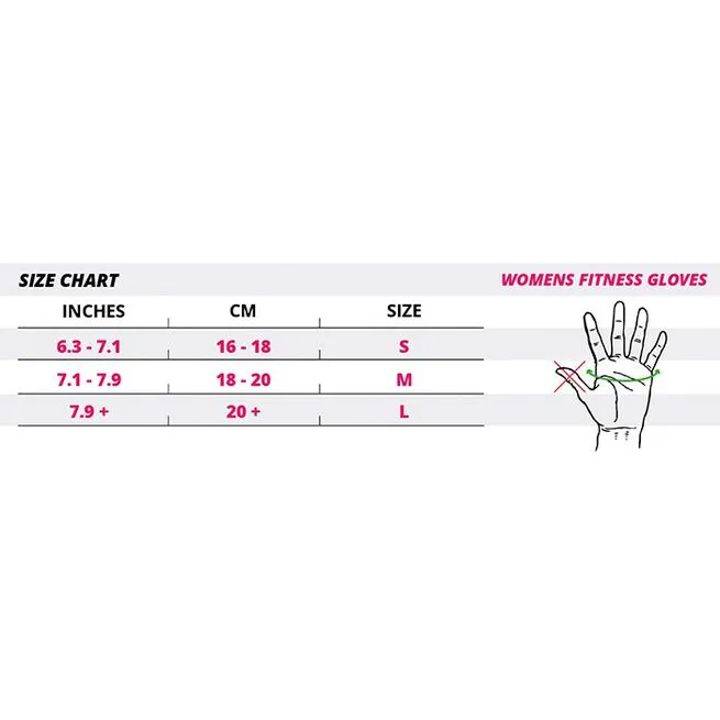 Gorilla Wear Gear Women´s Fitness Gloves, Black/purple 3 Gorilla Wear Gear Women´s Fitness Gloves, Black/purple - Billede 3