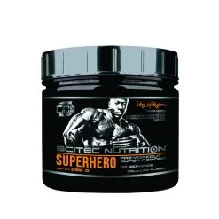 Scitec Nutrition SUPERHERO Pre-Workout Super Powder, 285 G, Cola Lime