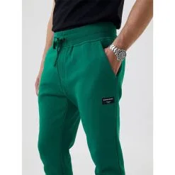 BJØRN BORG Centre Tapered Pant, Verdant Green -butik med fitnessudstyr 9999 1435 GN078R BJORN BORG Centre Tapered Pant Verdant Green 04 jan23