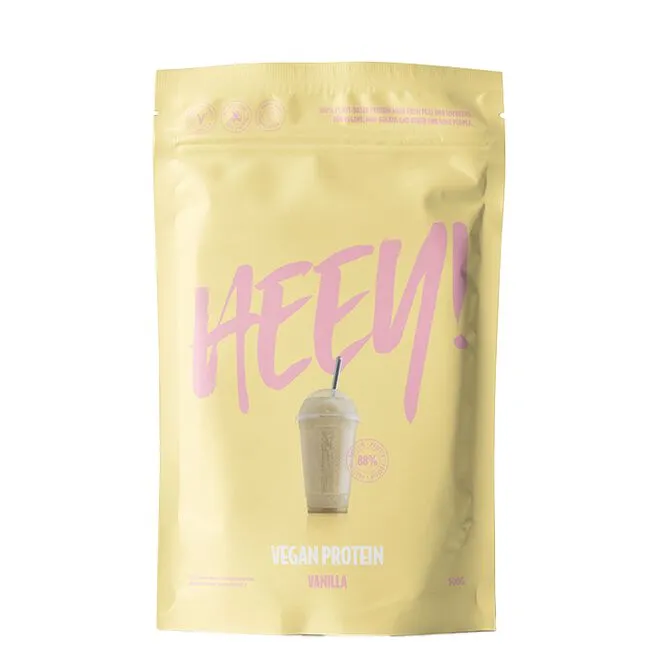 It's Heey Vegansk Protein Vanilje 500 G 1 It's Heey Vegansk Protein Vanilje 500 G