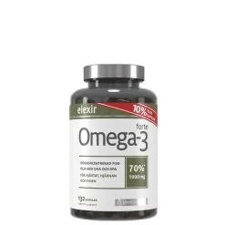 Elexir Pharma Omega-3 Forte 1000 Mg, 132 Kapsler