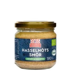 Kung Markatta Hasselnødsmør Uden Salt EKO, 180 Gram