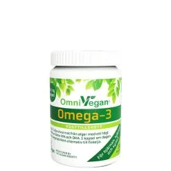 OmniVegan Vegetabilsk Omega-3, 60 Kapsler