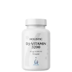 Holistic D3-vitamin 3200 90 Kapslar