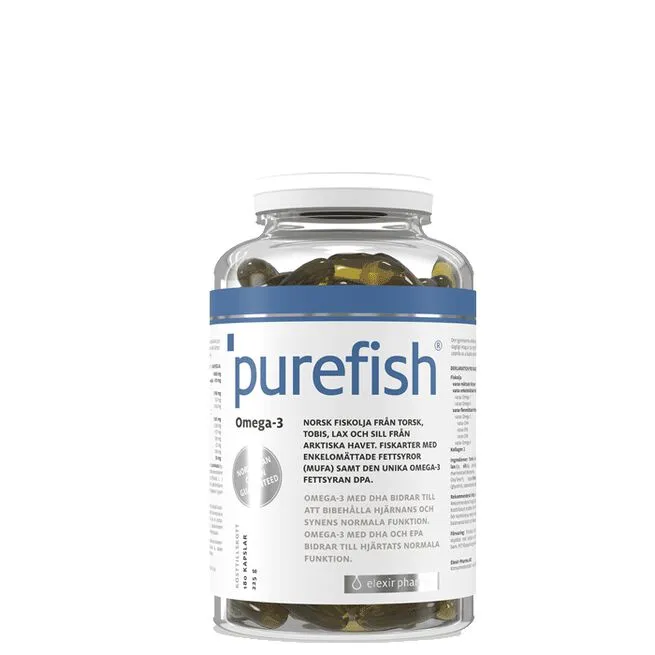 Elexir Pharma Purefish, 180 Kapsler 1 Elexir Pharma Purefish, 180 Kapsler