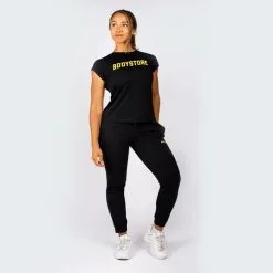 Bodystore.dk BODYSTORE WMN NEW LOGO TEE, BLACK -butik med fitnessudstyr BS2222 BLK R BODYSTORE WMN NEW LOGO TEE BLACK S 03 0920 1