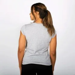 Bodystore.dk BODYSTORE WMN NEW LOGO TEE, BLACK -butik med fitnessudstyr BS2222 GRY R BODYSTORE WMN NEW LOGO TEE GREY S 03 0920