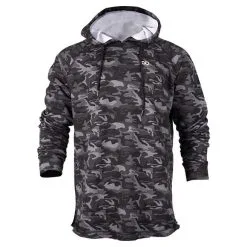 Chained Nutrition Gear Chained L Hood, Black Camo -butik med fitnessudstyr CNG1010 BCO R Chained L Hood Black Camo front jan21 1