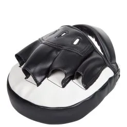 Venum Light Focus Mitts, Black/Black (Pair) -butik med fitnessudstyr EU VENUM 1119 Venum Light Focus Mitts WhiteBlack 05 maj22 2