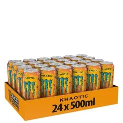 24 X Monster Energy, 50 Cl, Juiced Khaotic