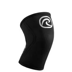 REHBAND Rx Knee Support 5 Mm X2 -butik med fitnessudstyr R20015241R RX Knee Sleeve 5mm Silver Black 01 0922 1