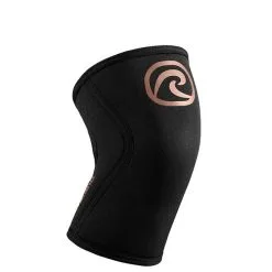 REHBAND Rx Knee Support 5 Mm X2 -butik med fitnessudstyr R20015603R RX Knee Sleeve 5mm Copper Black 01 0922 1