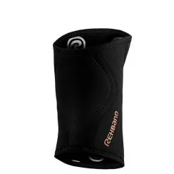 REHBAND RX Knee Sleeve 5 Mm Copper Black -butik med fitnessudstyr R20015603R RX Knee Sleeve 5mm Copper Black 03 0922