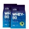 Star Nutrition 2 X Whey-80, 1 Kg
