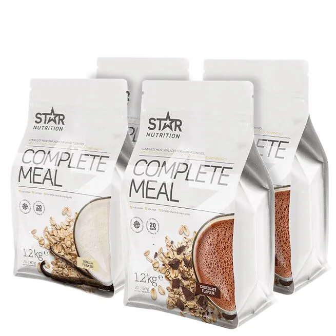 Star Nutrition Complete Meal, 4 X 1,2 Kg 1 Star Nutrition Complete Meal, 4 X 1,2 Kg