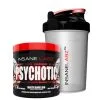 Psychotic Pre-Workout, 35 Servings + Insane Labz Shaker