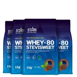 Star Nutrition Whey-80 SteviSweet Mix&Match, 4 Kg
