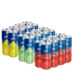 24 X Star Nutrition Amino Energy, 330 Ml, Mixade Smaker