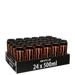 24 X Monster Energy, 50 Cl, Mule Ginger Brew