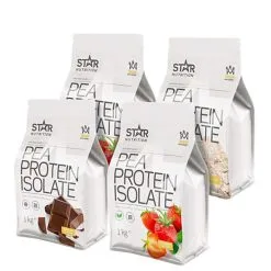 Star Nutrition Pea Protein Isolate Mix & Match, 4 X 1 Kg