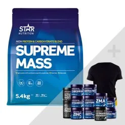 Star Nutrition Supreme Mass, 5.4 Kg + Bonus Product!