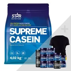 Star Nutrition Supreme Casein 4020 G + Bonus Product!