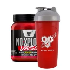 N.O.-Xplode Vaso PWO 420 G + BSN Shaker 600 Ml