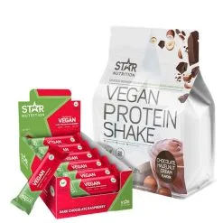 Star Nutrition Vegan Protein Shake + Vegan Protein Bar