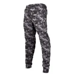 Star Nutrition Gear Star Nutrition Tapered Pants, Navy Blue -butik med fitnessudstyr SNA1001 BCO R Star Nutrition Tapered Pants BlackCamo infront jan21 2