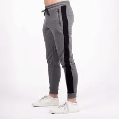 Star Nutrition Gear Star Gym Joggers, Black/Maroon -butik med fitnessudstyr SNA1025 ANT R Star Gym Joggers AntraciteBlack 03 okt21