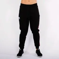 Star Nutrition Gear Star Gym Joggers, Black/Black -butik med fitnessudstyr SNA1025 BAM R Star Gym Joggers Black Maroon M 02 0920 5
