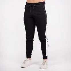 Star Nutrition Gear Star Gym Joggers, Black/Black -butik med fitnessudstyr SNA1025 BLK R Star Gym Joggers Black 03 sep21 5