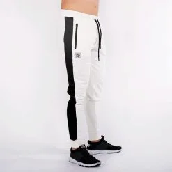 Star Nutrition Gear Star Gym Joggers, Black/Black -butik med fitnessudstyr SNA1025 OWB R StarGymJoggers Offwhite Black 01 5