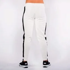 Star Nutrition Gear Star Gym Joggers, Off White/Black -butik med fitnessudstyr SNA1025 OWB R StarGymJoggers Offwhite Black 04 2