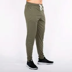 Star Nutrition Gear Star Tapered Mesh Pants, Olive -butik med fitnessudstyr SNA1043 OLV R STAR TAPERED MESH PANTS OLIVE 04 0920 1