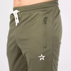 Star Nutrition Gear Star Tapered Mesh Pants, Olive -butik med fitnessudstyr SNA1043 OLV R STAR TAPERED MESH PANTS OLIVE 05 0920 1