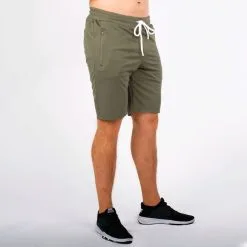 Star Nutrition Gear Star Mesh Shorts, Antracit -butik med fitnessudstyr SNA1044 OLV R STAR MESH SHORTS OLIVE 03 0920 3