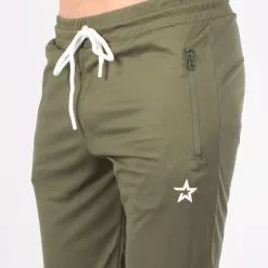 Star Nutrition Gear Star Mesh Shorts, Olive -butik med fitnessudstyr SNA1044 OLV R STAR MESH SHORTS OLIVE 05 0920